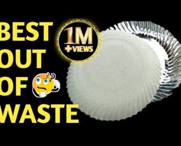 Best out of waste paper plates crafts | Easy paper plate crafts  | disposable plate Crafts