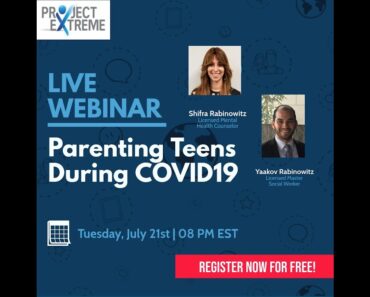 Parenting Teens During COVID19 Project Extreme Webinar