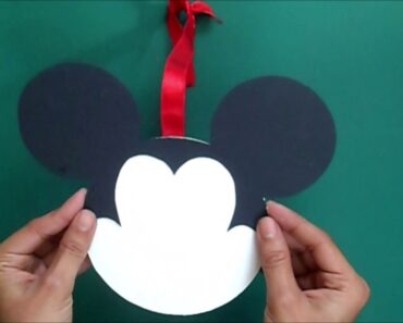 DIY Mickey Mouse Wall Hanging Idea | DIY Kids Craft | CD Craft | Best Out of Waste