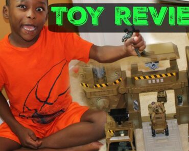 Kid Connection Military Base Vehicle Play set, Toy Review. (Toys Under 20 Dollars)