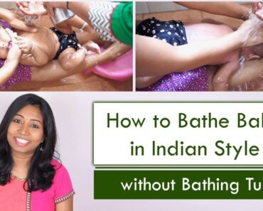 How to Bathe a Baby in Indian Style? – Easily & Safely