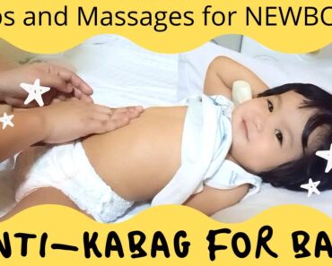 Tips for Baby's Colic|Anti-Kabag|Newborn Massages|MommyPau