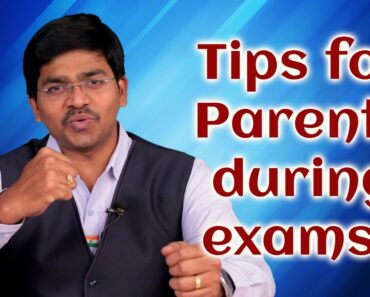 Tips for Parents During Exam's.. by Sudheer Sandra