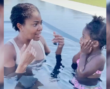 Watch Gabrielle Union teach her two-year-old about body positivity