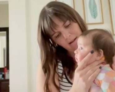 This viral TikTok shows a secret way to burp a baby—and we’re FLOORED