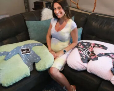This mom is pregnant with TWO sets of identical twins